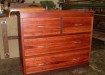y20 Jarrah  Babys chest of drawers and change table
